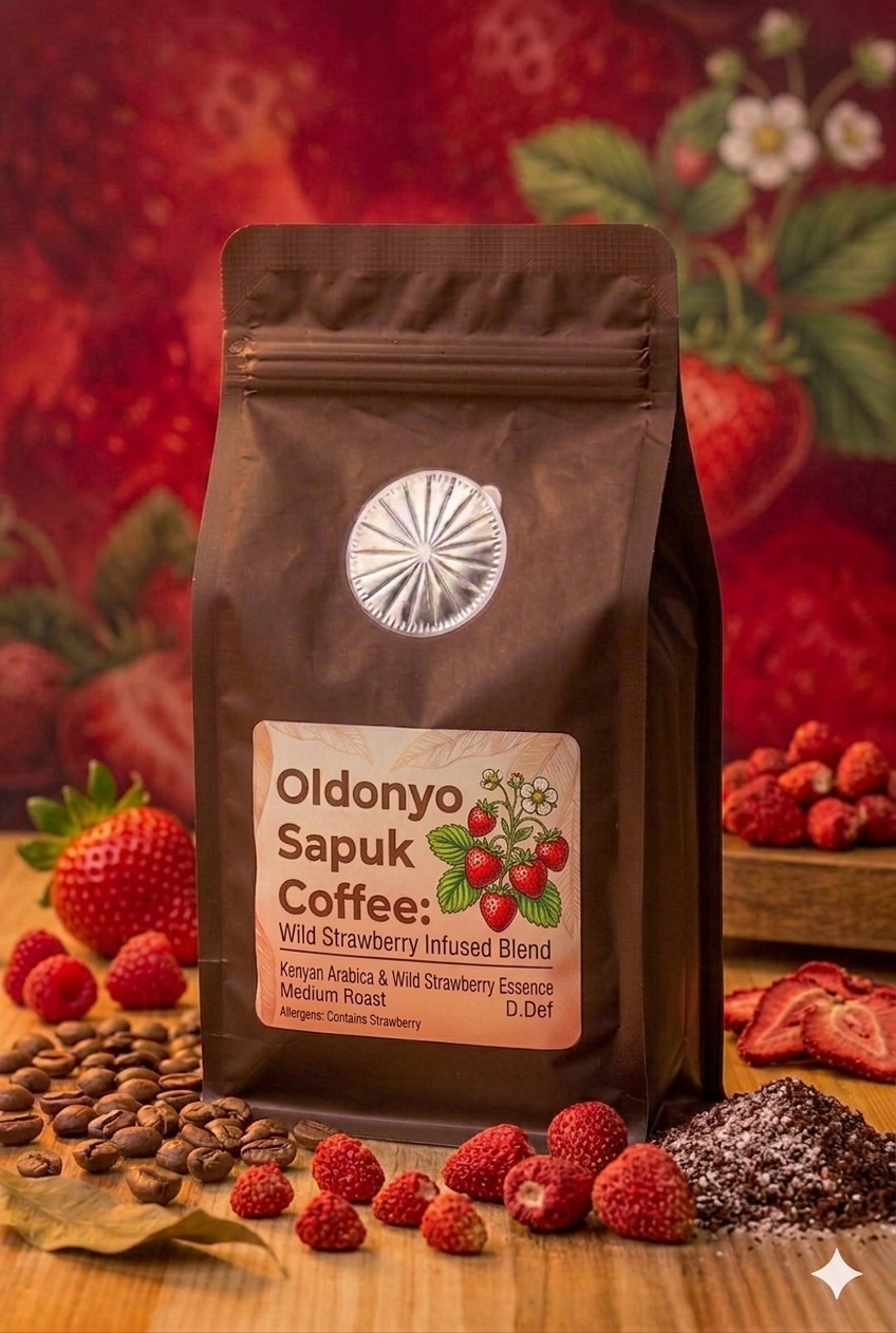 Oldonyo Sapuk Coffee Straberry Flavour